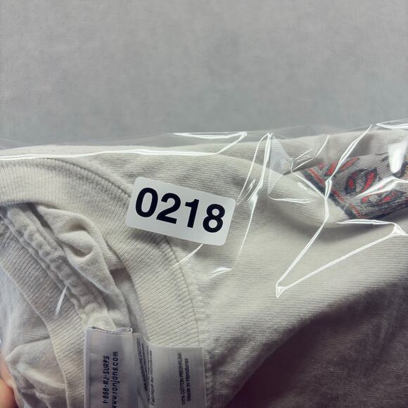 Ron Jon Surf Shop Shirt Mens Large White Long Sleeve Long Beach Island, NJ Ocean - Picture 8 of 8